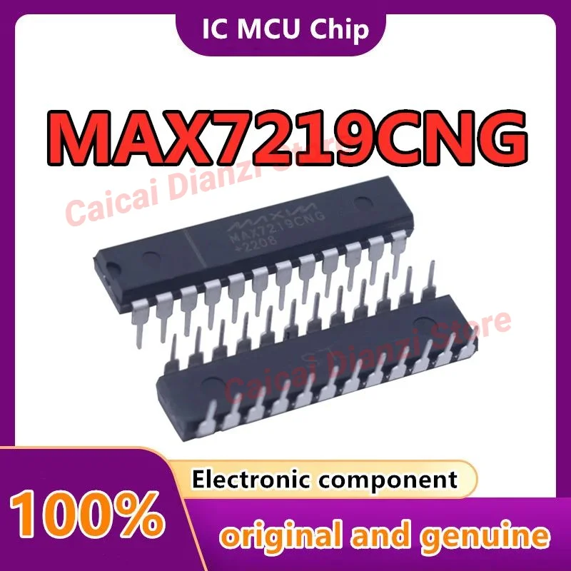 

10PCS/LOT MAX7219CNG MAX7219 DIP24 New and original