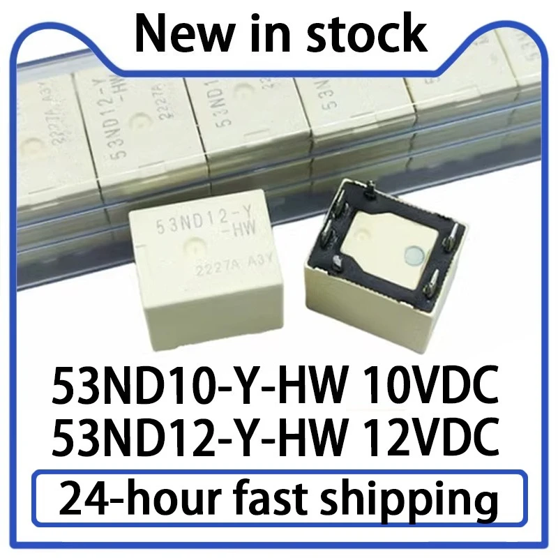1PCS 53ND10-Y-HW 10VDC 53ND12-Y-HW 12VDC 51ND10-W1 51ND12-W1 Relay 6-pin 10V-12V Stock