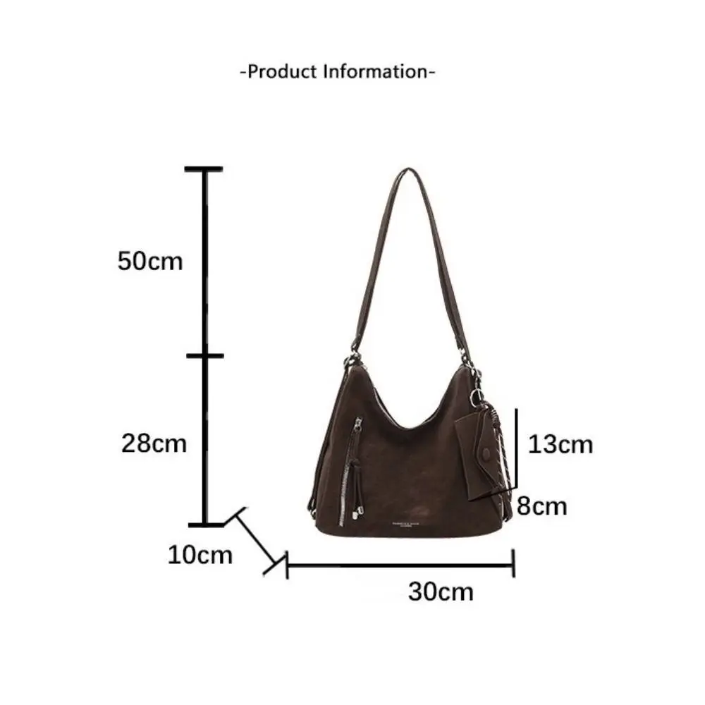 Lässige Leichte Schultertasche mit Großer Kapazität Multifunktionale Tragetasche Umhängetasche für Damen – Detail 1