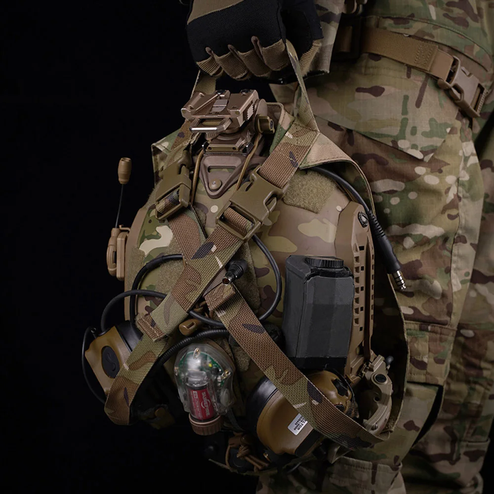 Nuova borsa per casco tattico caccia Airsoft FAST Helmet Night Vision Carry Bag FAST MICH M88 accessori per casco Pouch