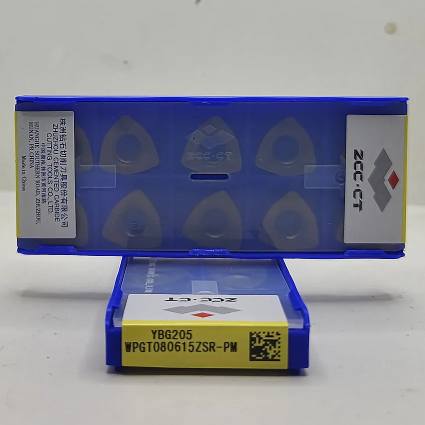 WPGT080615ZSR-PM YBG205/WPGT080615ZSR-PM YBC302/WPGT080615ZSR-PM YBG205H ZCC.CT CNC blade carbide inserts turning milling tools