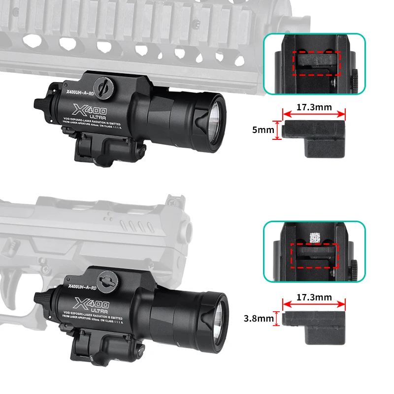 Рисунок 2 - Фонарик металлический с красной точкой