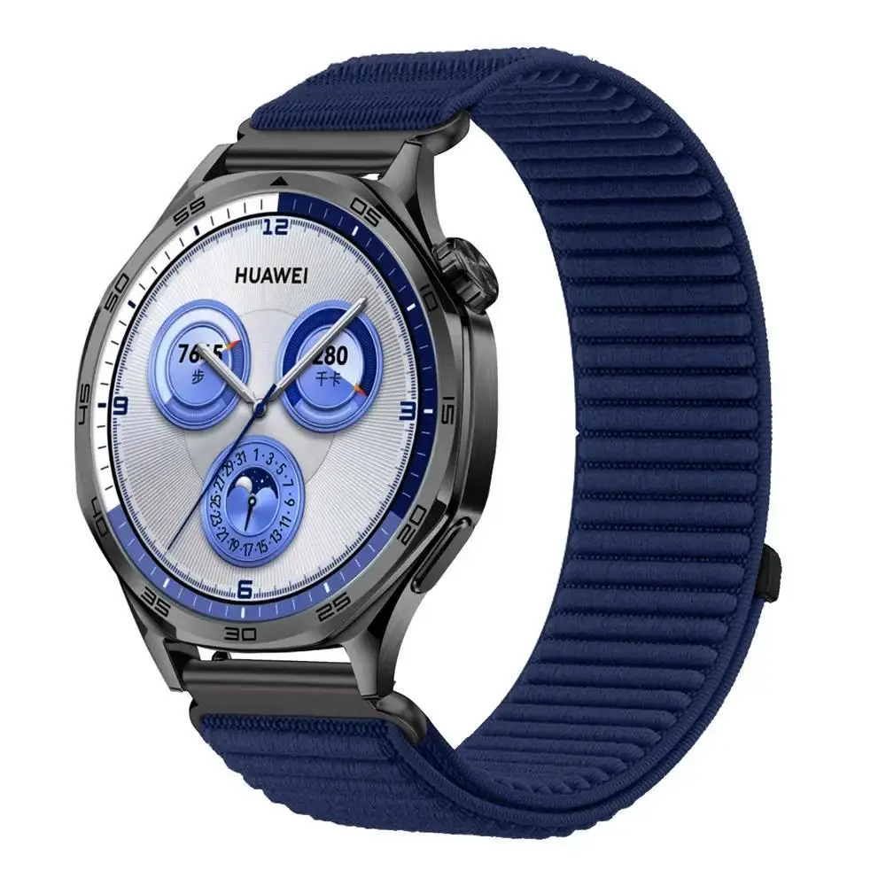 18 20 22 mm Sport-Nylonband für Samsung Galaxy Watch 7 6 5 4 Weave-Armband für Huawei Watch GT6 GT5 GT4 41 mm GT6 Pro Strap