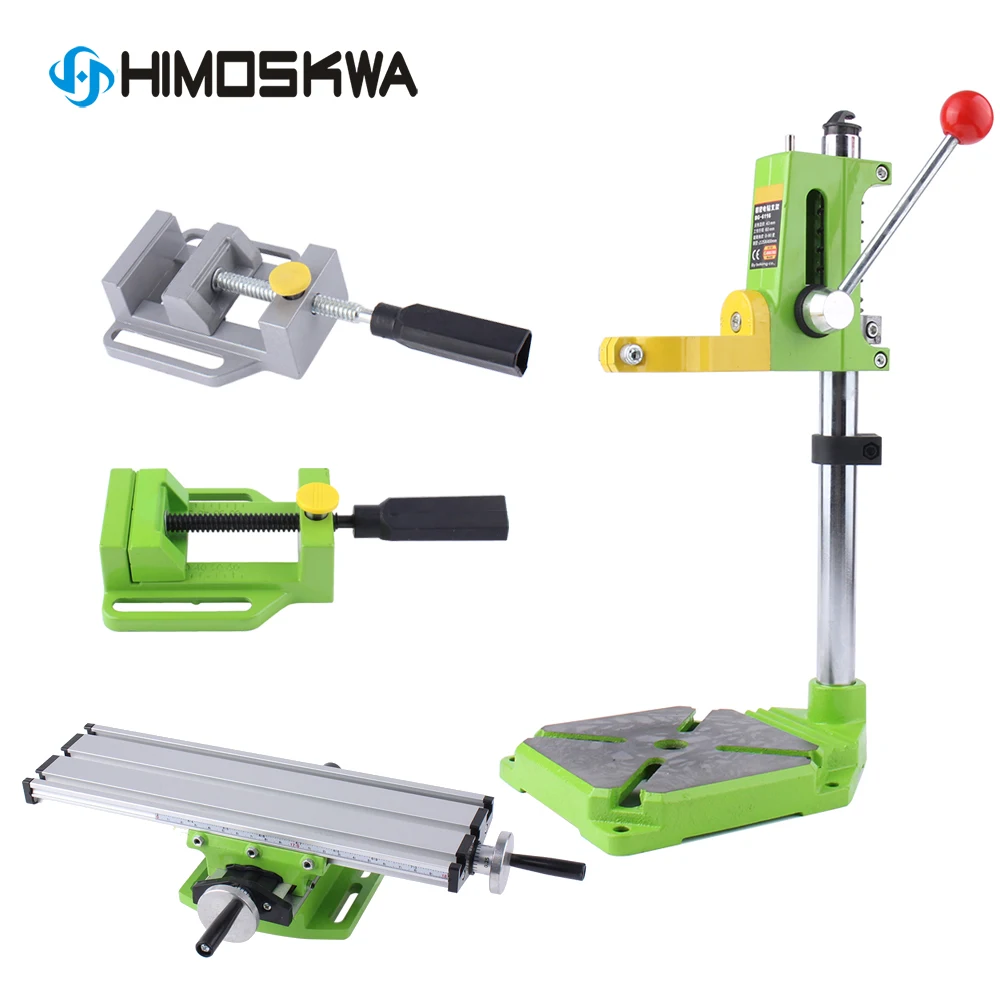 

Electric Drill Bracket 0 90 degrees Drilling Holder Grinder Rack Stand Clamp Bench Press Stand Clamp Grinder for Woodworking