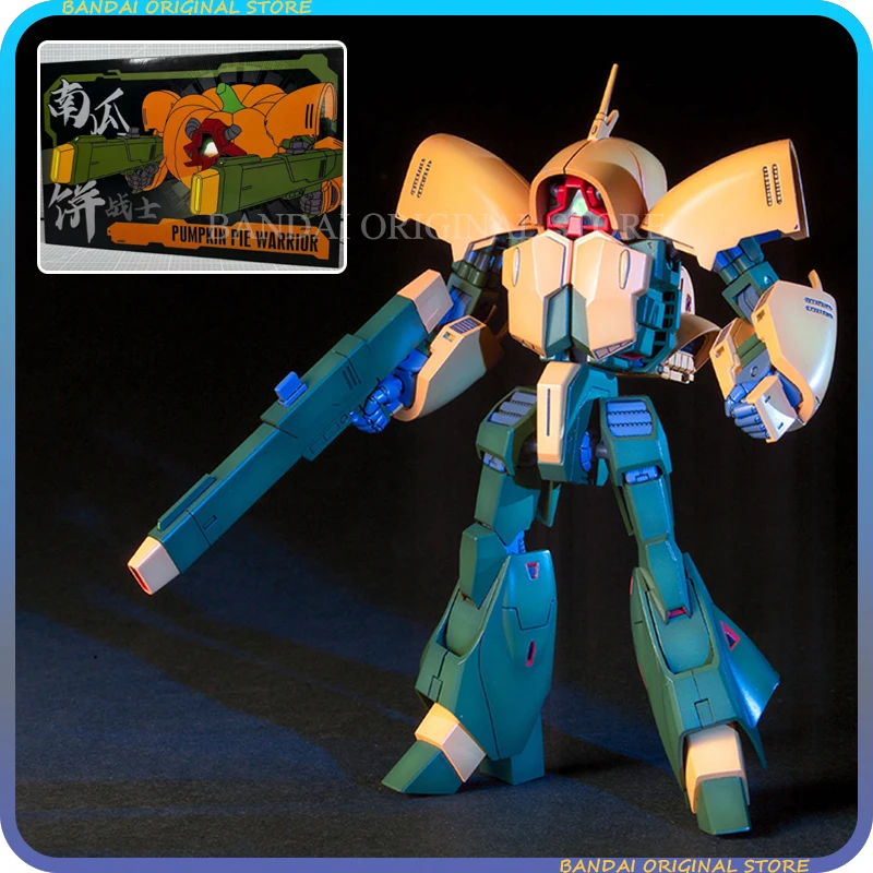 NRX-044 Asshimar Pumpkin Pie Warrior 1/144 HGUC 054 Kit Model Perakitan Figur Aksi Robot Kit Model Plastik Hadiah Mainan Kustom