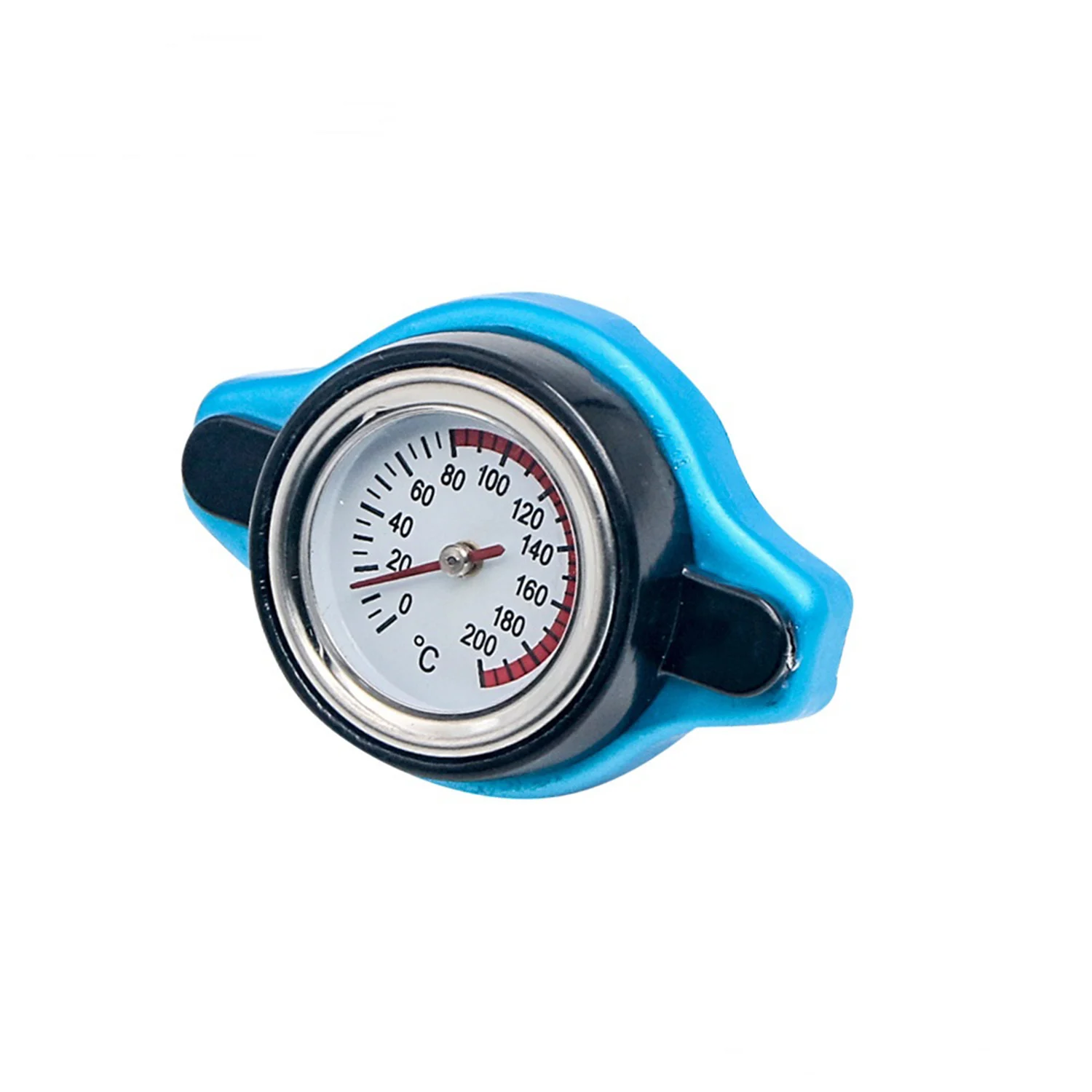 1pc Car Thermostatic Gauge Radiator Cap 1.3 bar Big Head Water Temp Meter For Car Universal Water Tank Radiator Cap Cover