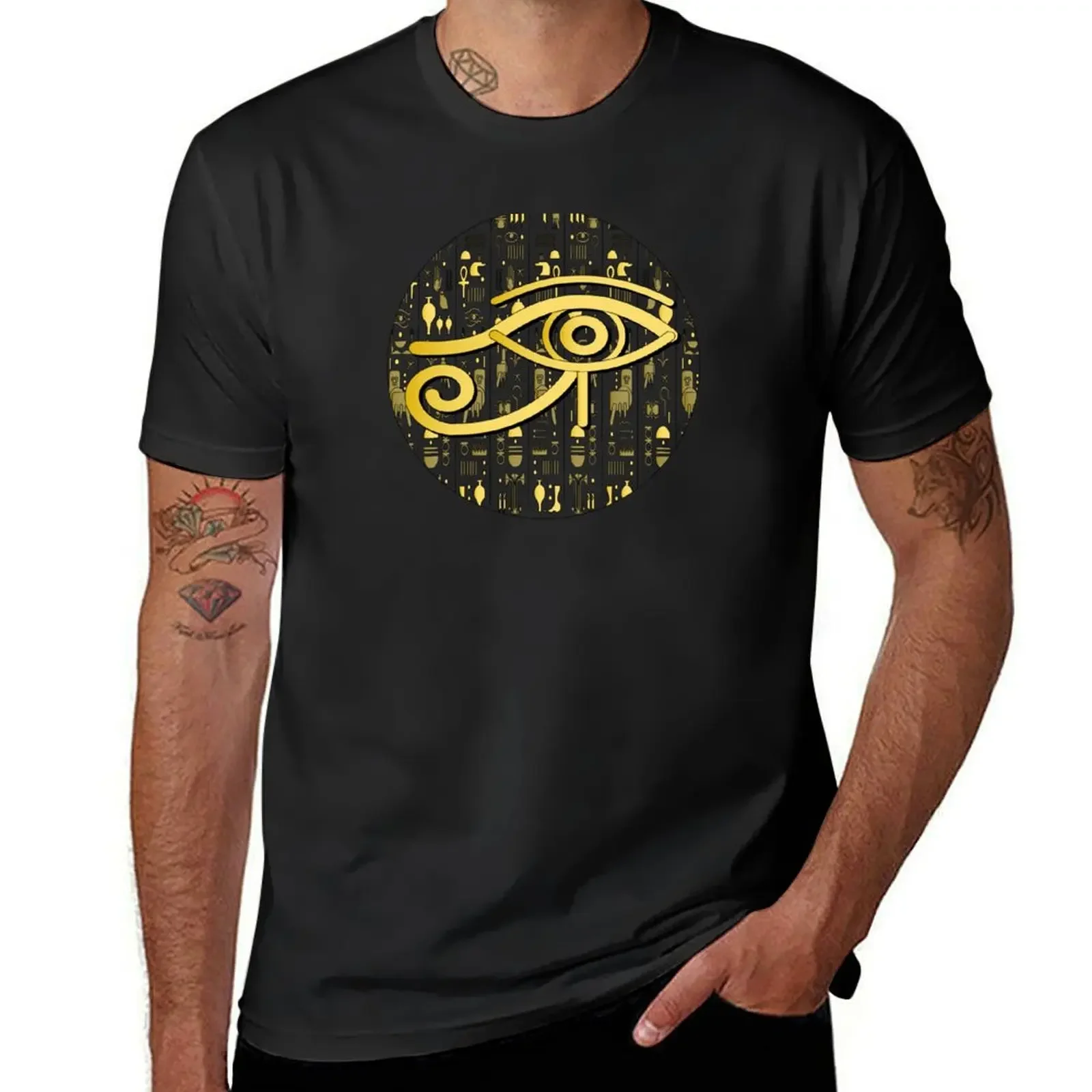 

eye of horus, egypt lovers, egyptian hieroglyphs,ancient egyptian T-Shirt cute clothes customs design your own t shirts men