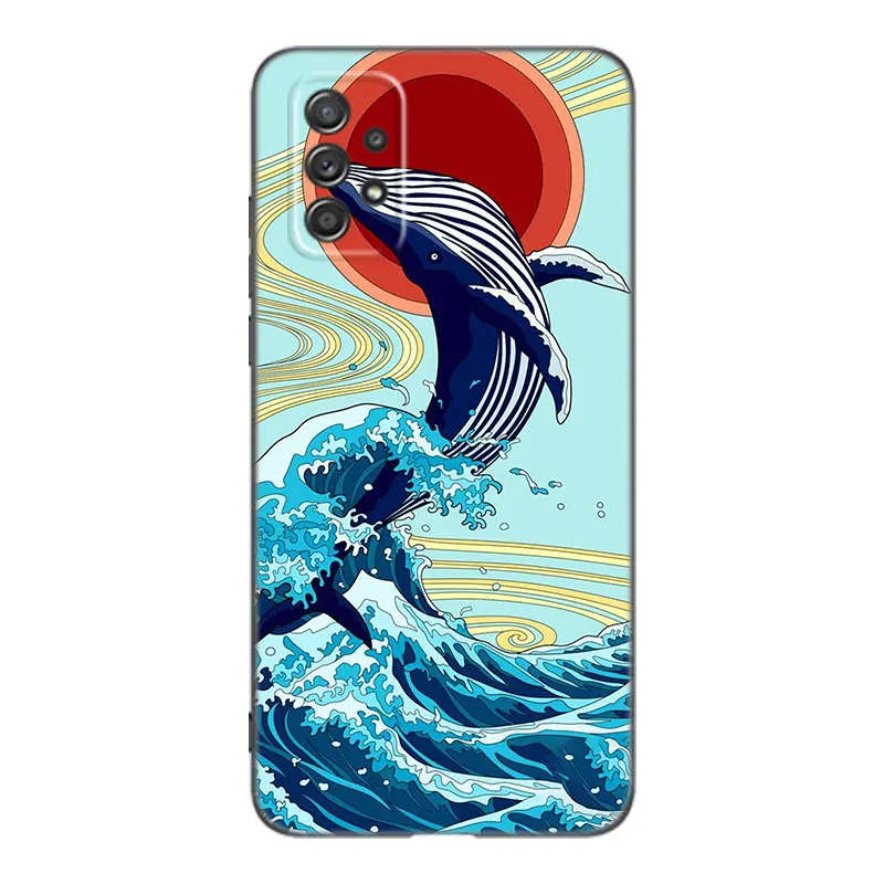 The Great Wave Of Kanagawa Phone Case For Samsung A13 A22 A24 A32 A23 A25 A34 A35 A52S A53 A54 A55 A73 5G A12 A14 A15 A31 A33A50