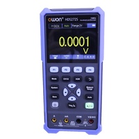 OWON HDS272S Digital Oscilloscope 3-in-1 Multimeter Waveform Generator 2CH 70MHz