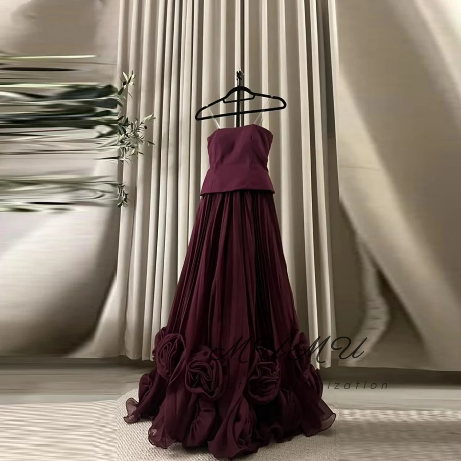 

MuMu Customized Prom Dresses 2025 Woman Luxury Night dresses Women's Summer Dress Wedding Guest Elegant Party Dresses Red Dress