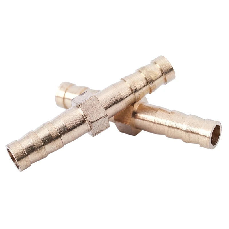 황동 ABGR-50 피스, 스트레이트 호스 퀵 커플링, 골든, 6 mm