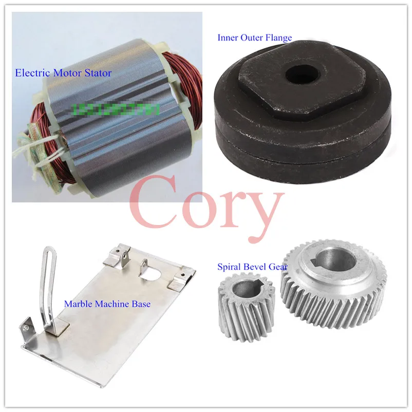 1PCS For Makita 4100NH Electric Motor Stator/Inner Outer Flange/Marble Machine Base/Spiral Bevel Gear