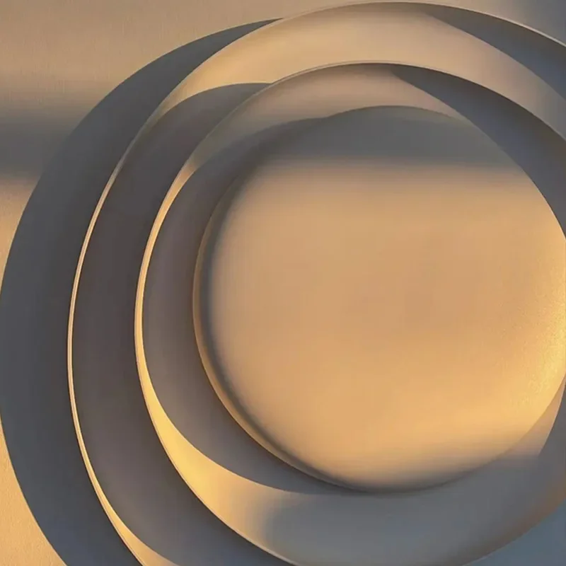 SANDYHA LED Wall Lamp Nordic Style Vortex Lampshade Design Ideal for Living Room and Bedroom Indoor Lighting Decor Fixtures