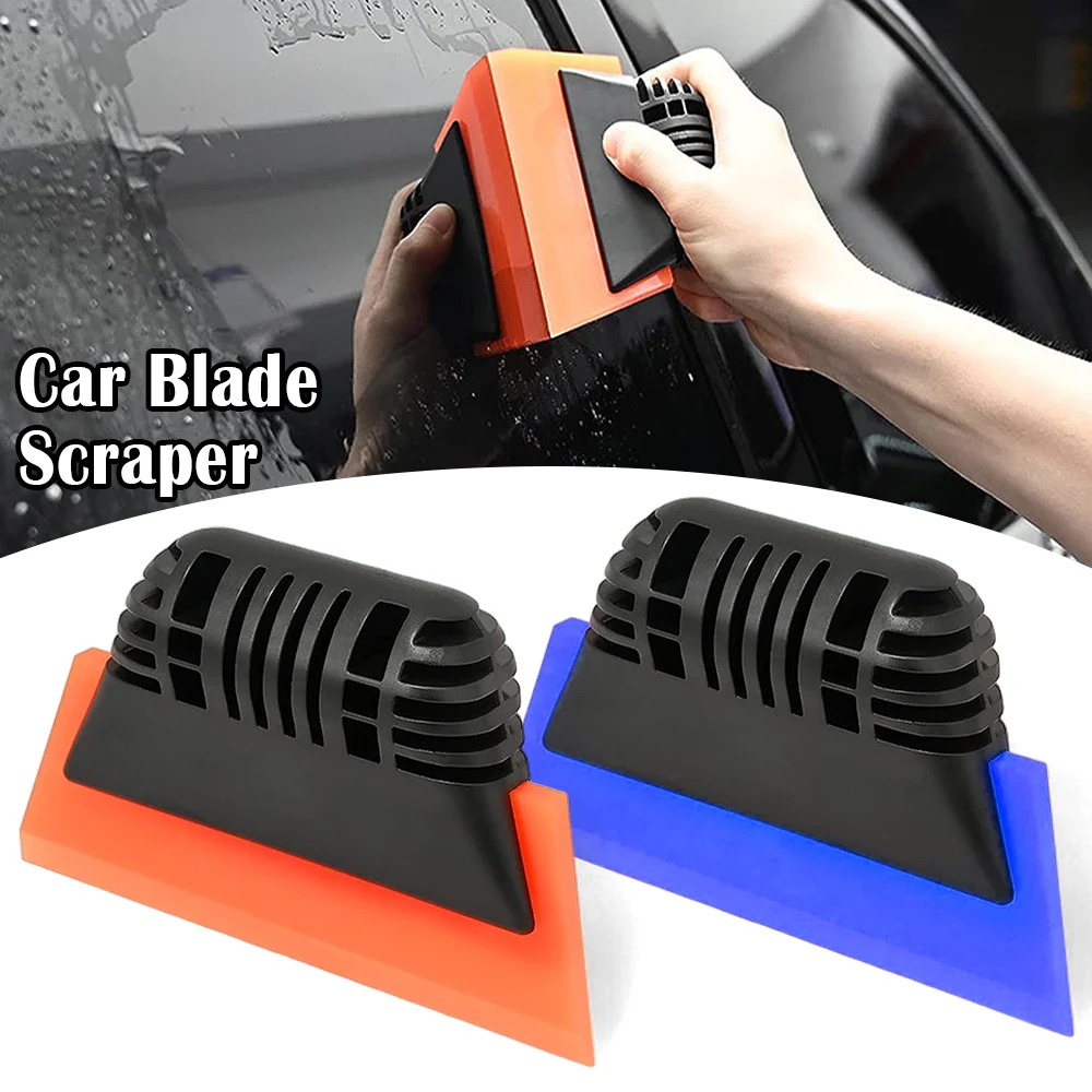 Car Window Film Squeegee Tools Sharp Blade Quick Clean Replacement Scraper Auto Tint Installation Kit Car Wash Accessories