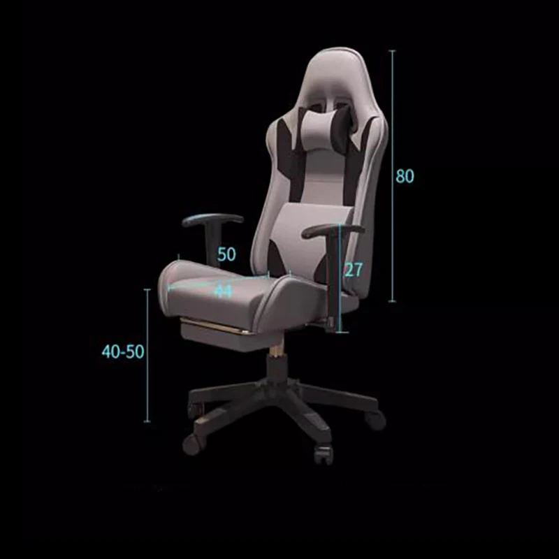 Cadeira moderna ergonômica fácil do escritório, Cadeira nórdica luxuosa do jogo, Cadeira confortável, Mobília confortável