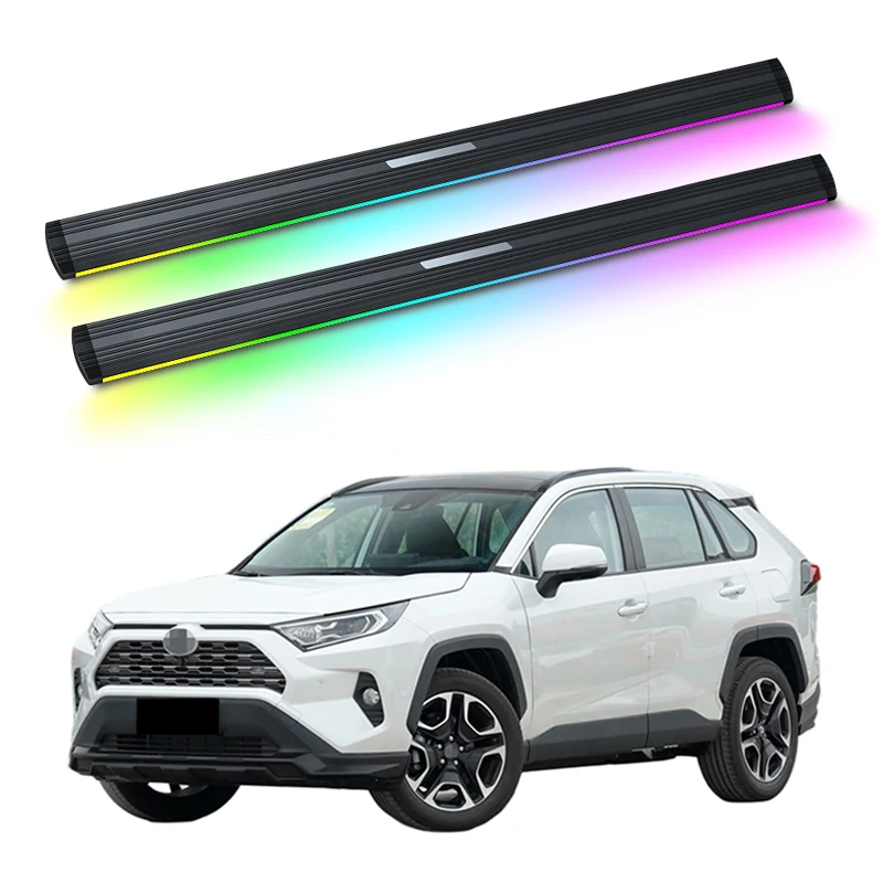

Automatic Electric Power Side Step Running Board Neon Led Light for RAV4 2016-2019
