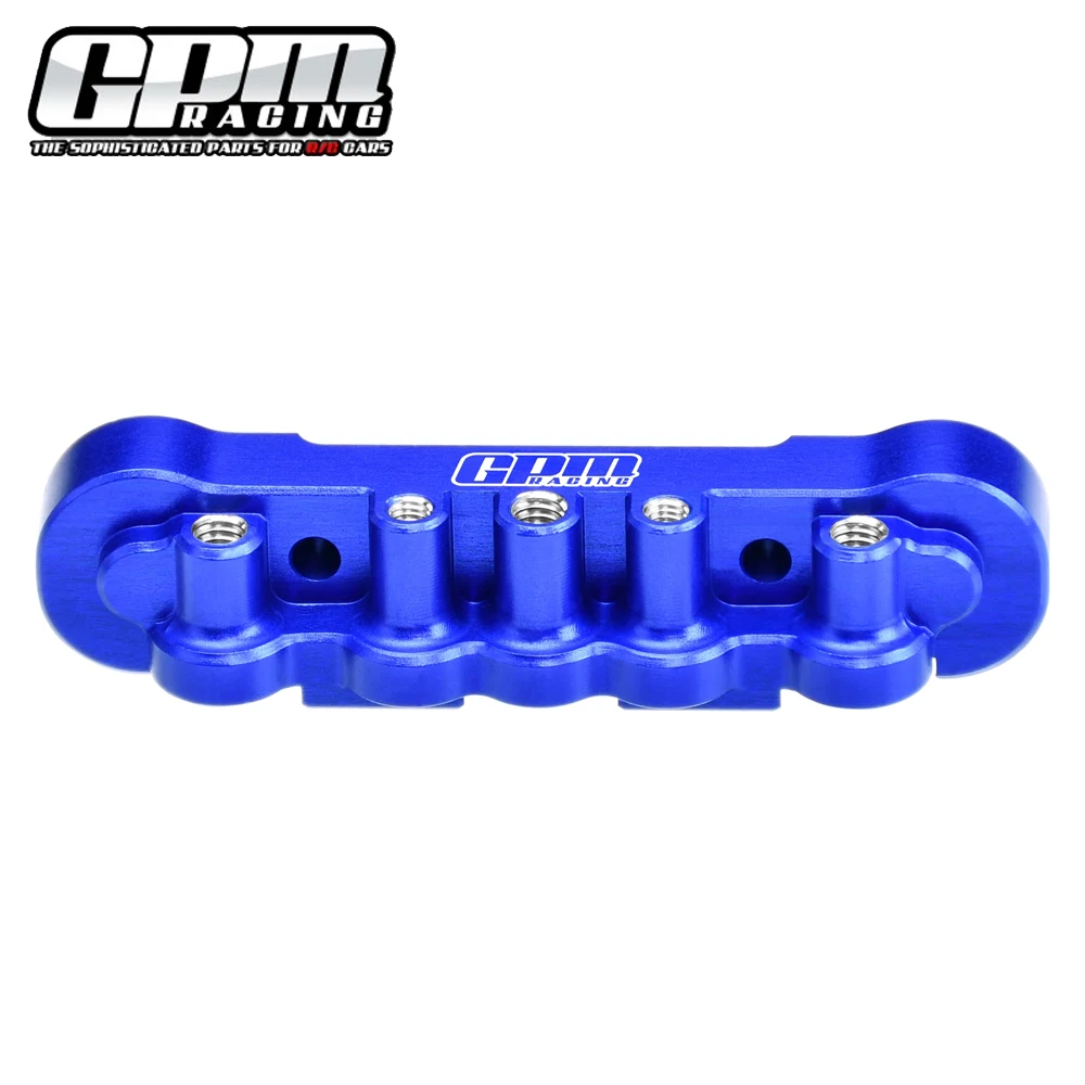GPM for ARRMA 1/7 Fireteam 1/8 KRATON EXB V6 6S BLX RC Car Metal 7075 Alloy Front Bumper Skid Plate Mount ARA320808 ARA320690
