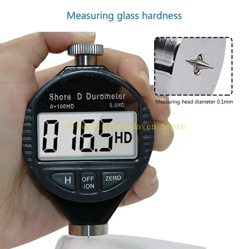 

F68D Shore DigitalRubber Flooring Plastic Hardness Tester Gauge Durometer Sclerometer