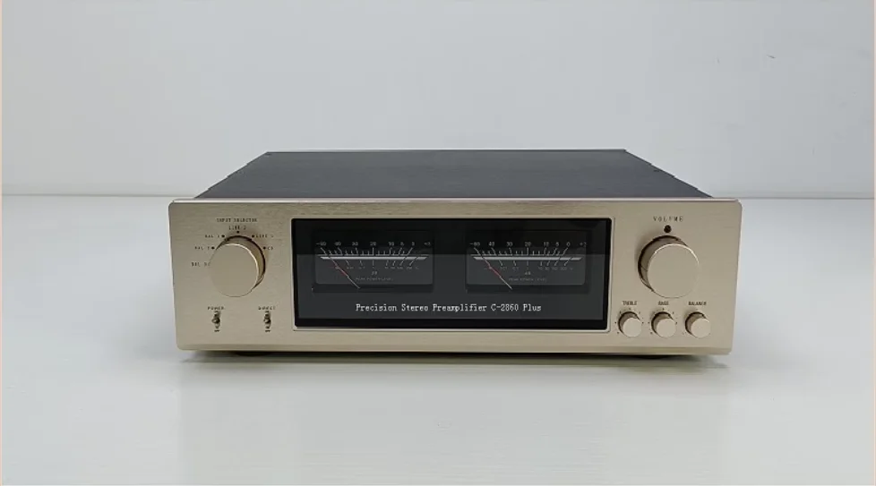 Nuovo Refere a Accuphase C-2860 Plus Preamplificatore completamente bilanciato Preamplificatore HiFi ad alta temperatura con telecomando in alluminio