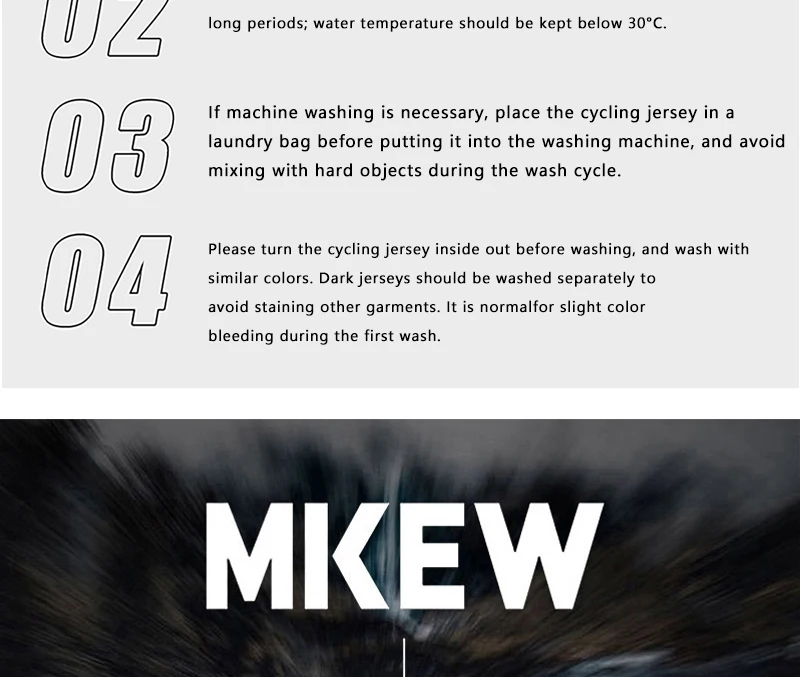 MKEW Sommer Herren Pro Radsporttrikot Atmungsaktive MTB Kurzarm-Fahrradbekleidung mit Taschen für Mountainbike und Rennrad – Detail 23
