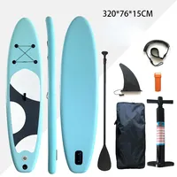 Inflatable Stand Up Sup Paddle Board   Upright Surfing Board Swimming Skateboard   Family Fun Playing with Wate