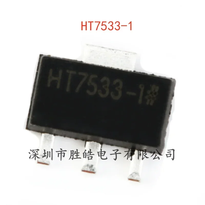 

(10PCS) NEW HT7533-1 18V Low Differential Voltage Stabilizing Circuit Chip SOT-89 HT7533-1 Integrated Circuit