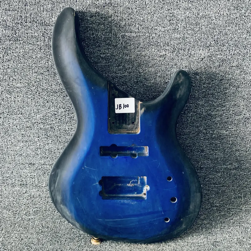 

IB100 Jazz Bass SEMI Finishing Version with Paints&Wood Damages Right Hand DIY Replace Guitar Parts