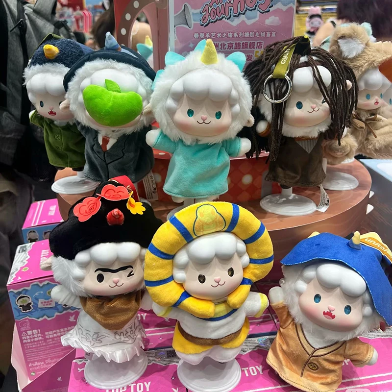 

Official Juanjuansheep Art Journey Series Pvc Figurine Blind Box Cute Backpack Pendant Collectible Toy For Girls Birthday Gift