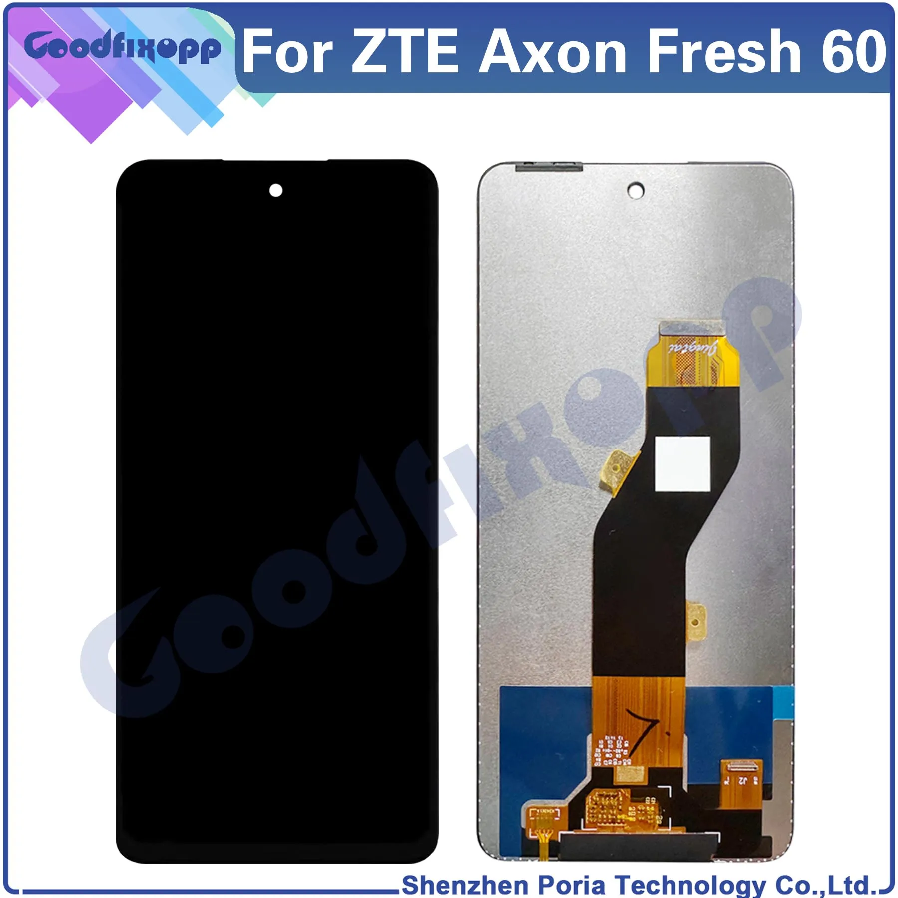 

For ZTE Axon Fresh 60 LCD Display Touch Screen Digitizer Assembly For Fresh60 Repair Parts Replacement