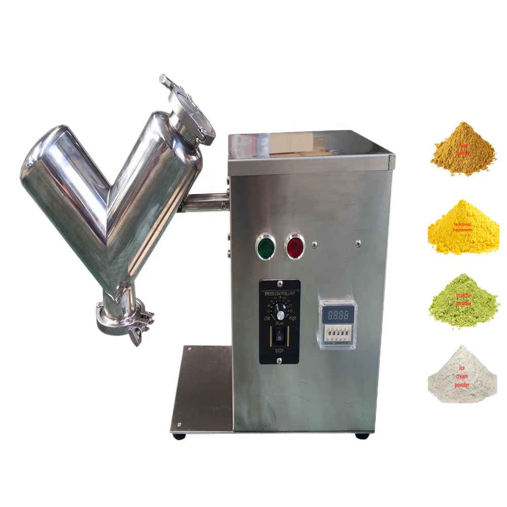 Mezcladora en V DZJX 2 5 10 20 50 100 200 300 500 1000 2000 3000 L Kg V, Mezcladora de Polvo Alimentario Tipo V
