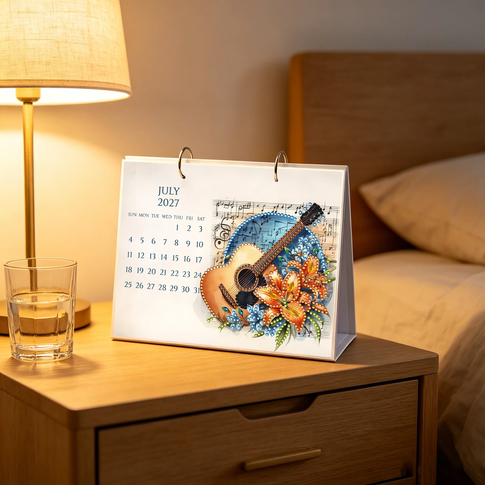 DIY Diamond Painting Calendar  - Resin Art Canvas review and price
