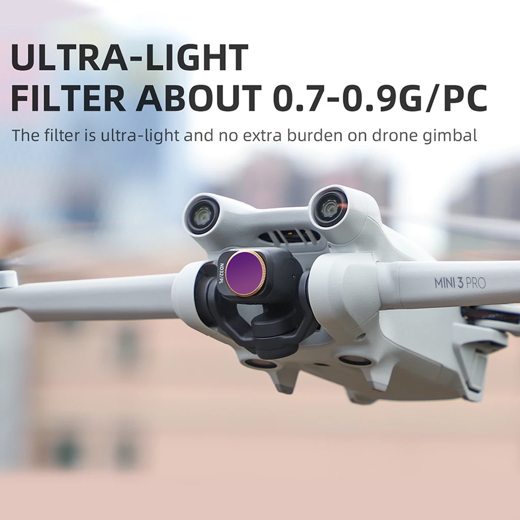 Sunnylife-filtro de lente profesional para Dron, accesorios de repuesto para DJI Mini 3 Pro Tipo 7, antiarañazos