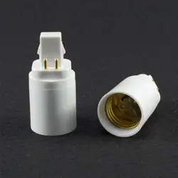 Halogen GX24Q To E27 Light Bulb Holder Lamp Adapter Socket Converter Screw Adapter