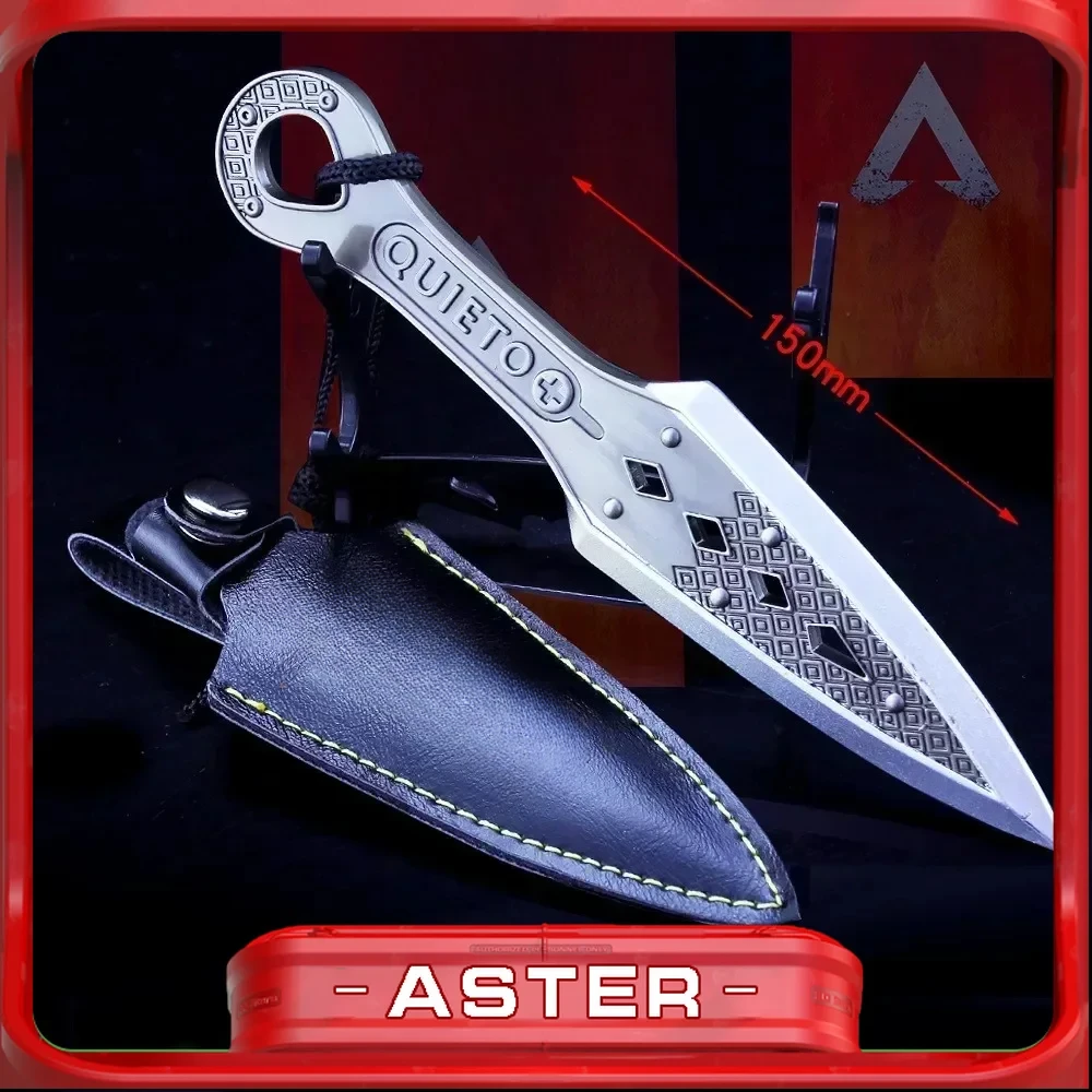 Apex Legends Weapon 15cm Sword Evil Spirit Heirloom Wraith Kunai Alloy Knife Weapon Model Katana Swords Real Steel Gifts for Boy