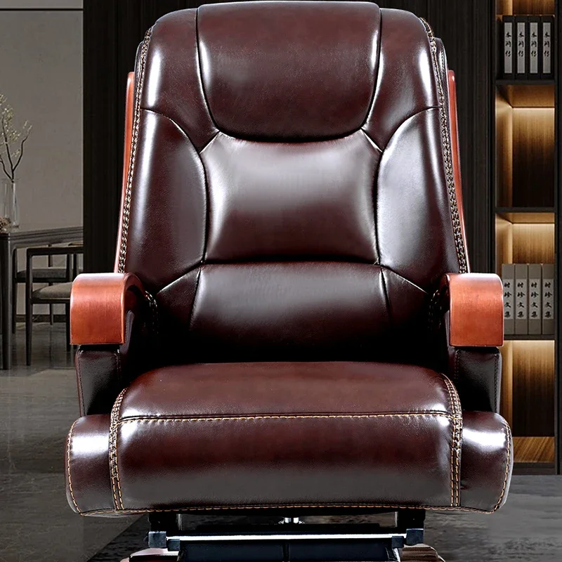 Luxury Boss Office Chair Massage Gaming Leather Computer Office Chair Design Ergonomic Cadeiras De Escritorio Office Furniture