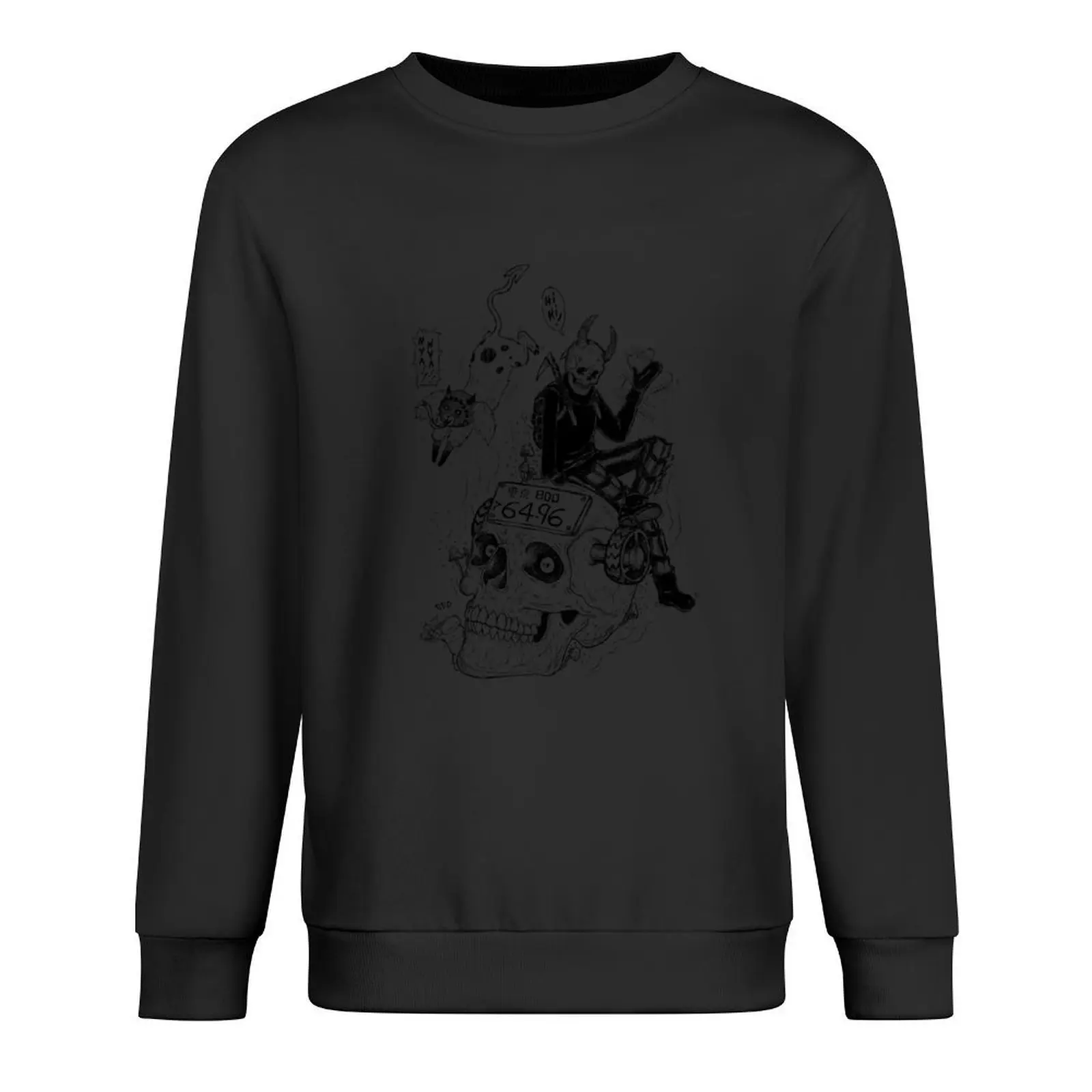 

Dorohedoro Ebisu x Kikurage Pullover men's clothing mens clothes men wear mens clothing autumn sweatshirt