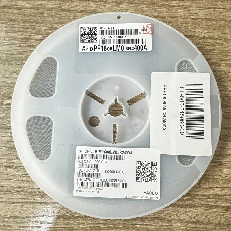 

50pcs/lot BPF1608LM03R2400A 0603 Band Pass Filter 2400-2500MHZ