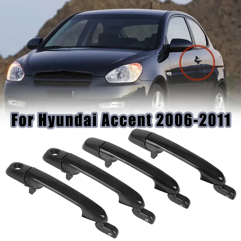 

Exterior Door Handle for Hyundai Accent 2006 2007 2008 2009 2010 2011 Outer Handle Replacement Parts 82650-1E050 82660-1E050