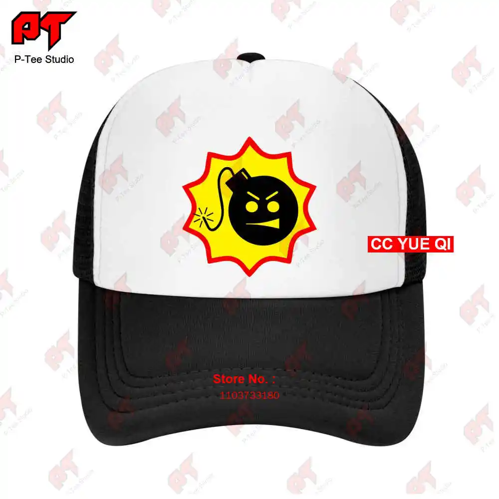 Serious Sam Game Logo Gamers Fps Shooter Game Bomb Baseball Caps Truck Cap C557