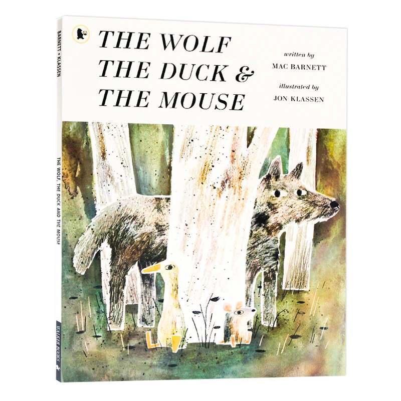 The Wolf, the Duck and the Mousei, Children's books aged 3 4 5 6 7 English book, Picture Books Stories books 9781406379761