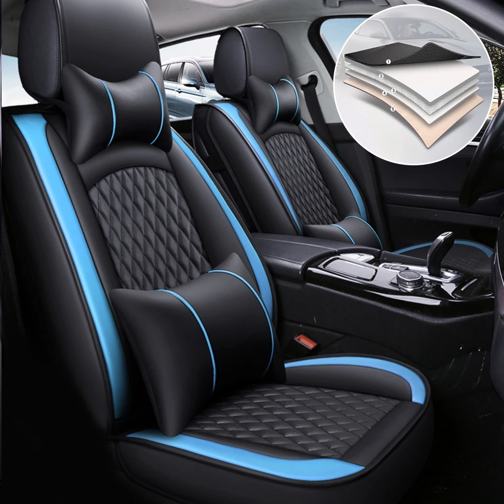 

Car Seat Cover Leather For Porsche Taycan 2019-2023 Stylish Car Accessories Seat Protector