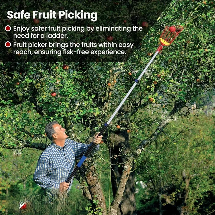 Fruit Picking Tools Farming Supplies New Novelty Tool Hand Garden Gardening Agriculture Picker Articles Collector Heand Tool