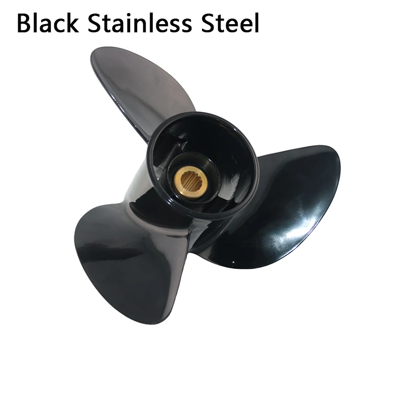 Captain Boat Stainless Steel Propeller 13 3/4x17 Fit Yamaha Outboard Engines 225 250 300 HP  Screw 3 Blade 15 Tooth Spline RH