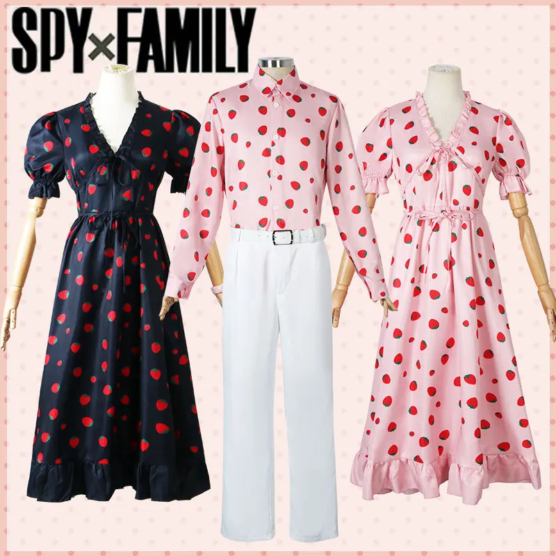 anime SPY×FAMILY Cosplay Princess Skirt cos servant clothes dress Costumes set