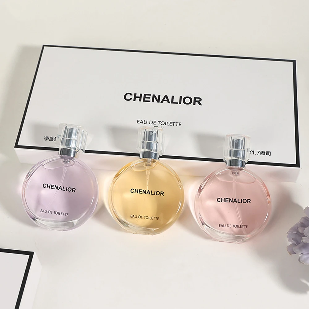 Kit de Perfume para mujer, 35ml x 3 uds., Eau de Parfum duradero, aromas de Chypre florales afrutadas para regalo de Perfume de Navidad especial diario elegante