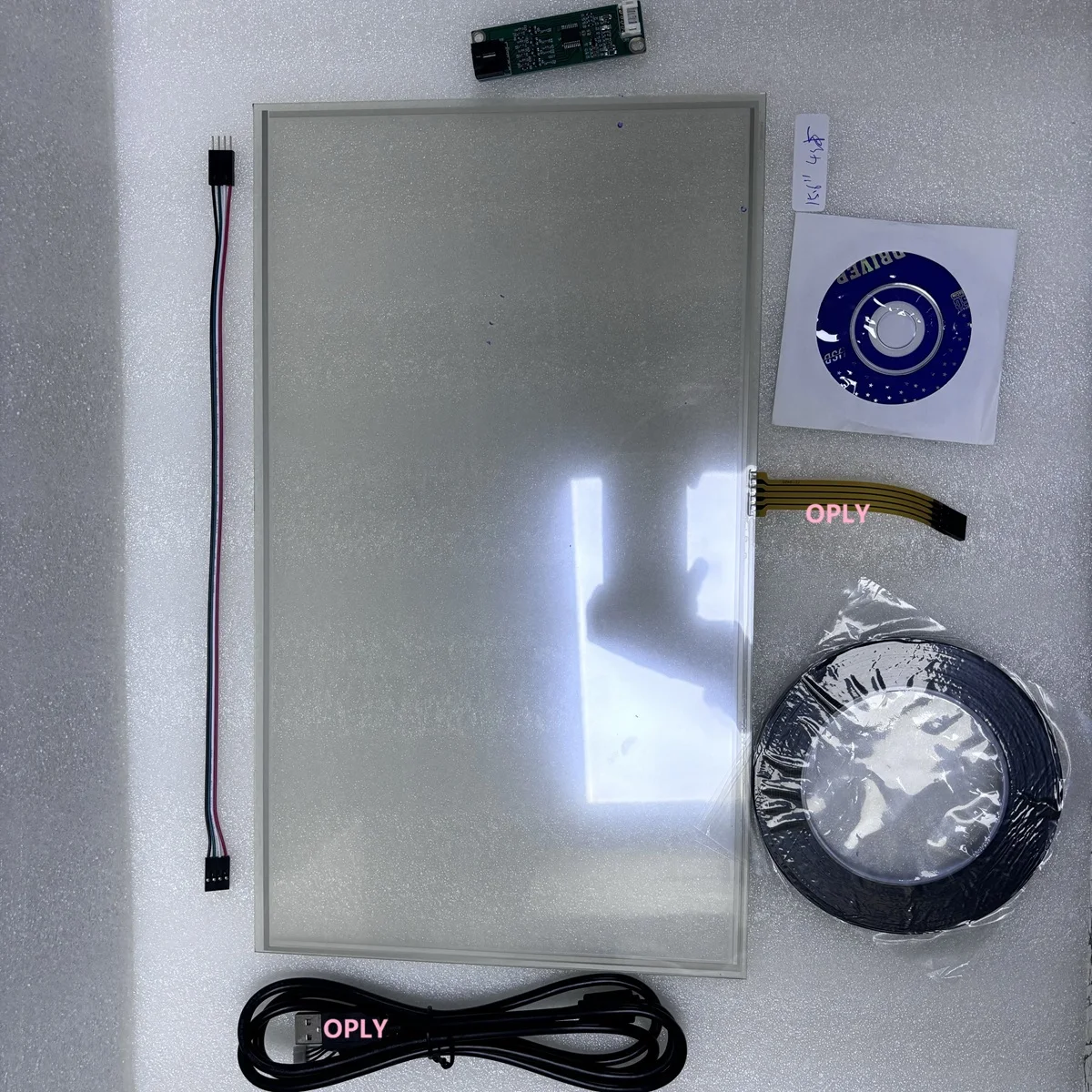 New Resistive Touch panel 15.6 inch 4/5Wire 359.3X209.3 TP-15601 15.6