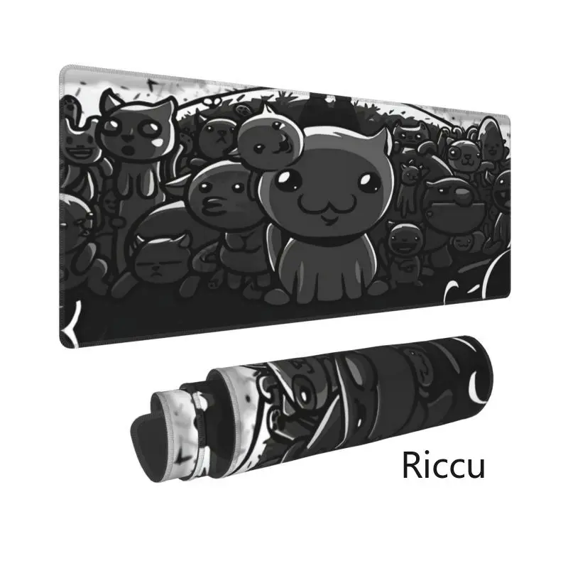 

Cartoon Rubber Desk Mat Gaming Accessories XL The Binding Of Isaac Mousepad Anime Mouse Pad 80x30CM Mause Gamer Pc Keyboard Pads