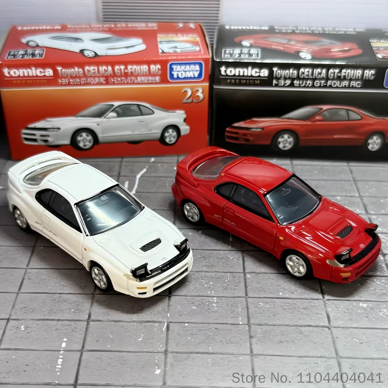 Takara Tomy Original In Stock Tomica Premium Series TP23 Toyota Celica Gt Four Rc Alloy Car Model Collection For Collectors