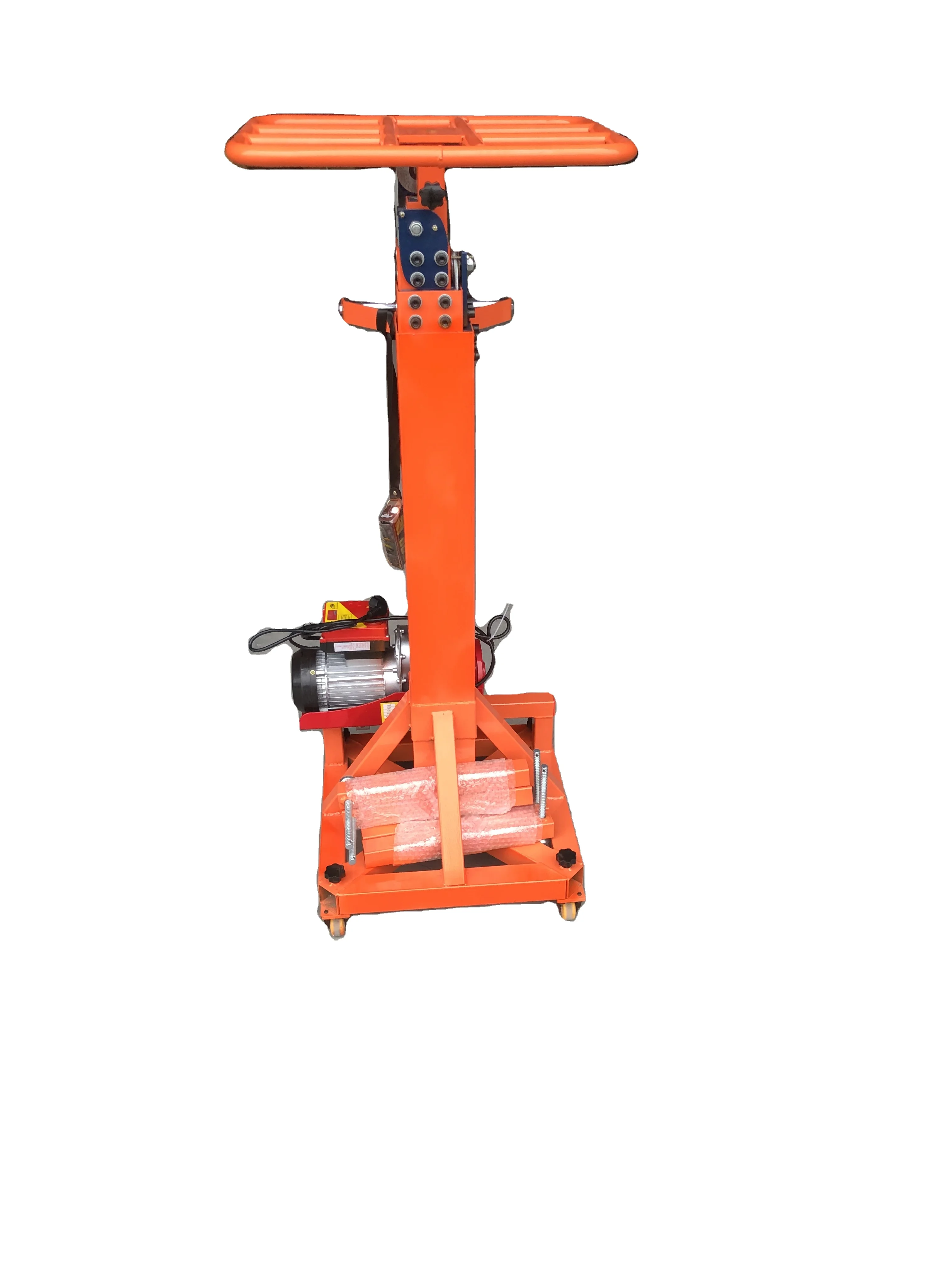 300kg 3.85m Mobile Electric Lifting Platform Roller Shutter Door Installation Lift Portable Cargo Lift