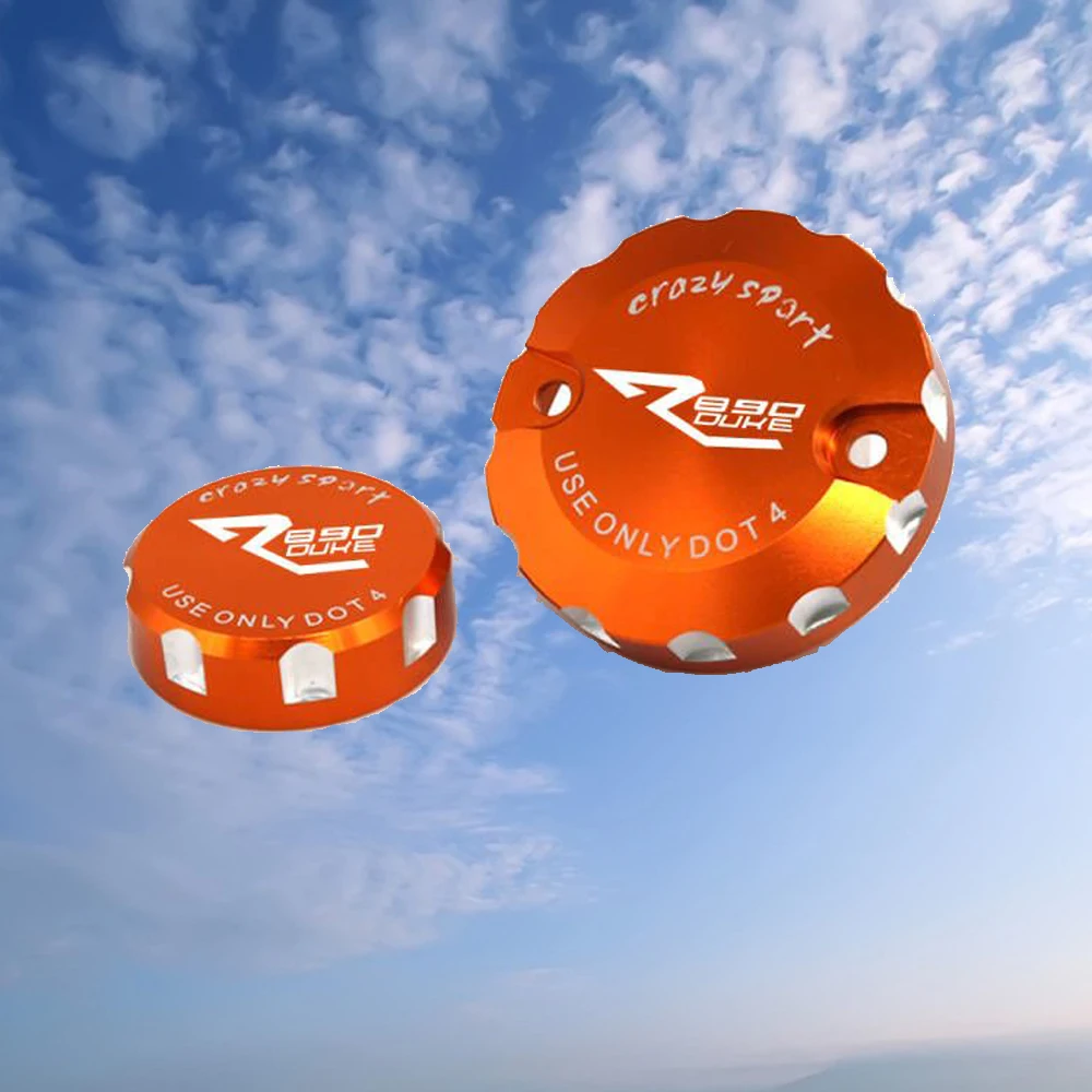 Couvercle de réservoir de liquide de frein avant et arrière pour KTM 890 SUPERDUKE R 2021-2026, accessoires de bouchon de réservoir principal de moto